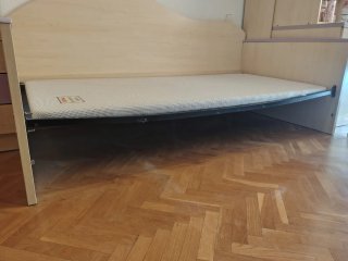 Cama y base tapizada FLEX