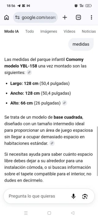 Parque infantil COOMY YBL-158