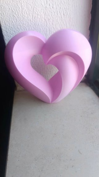 Coração Decorativo Rosa