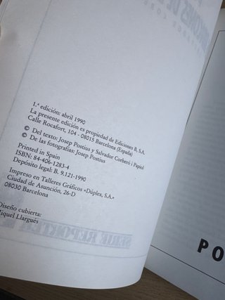 Libro: Postius los rincones de la memoria