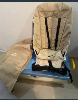 Carro de bebé color beige Bugaboo camaleón