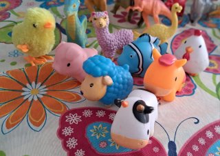 Lote animales de juguete