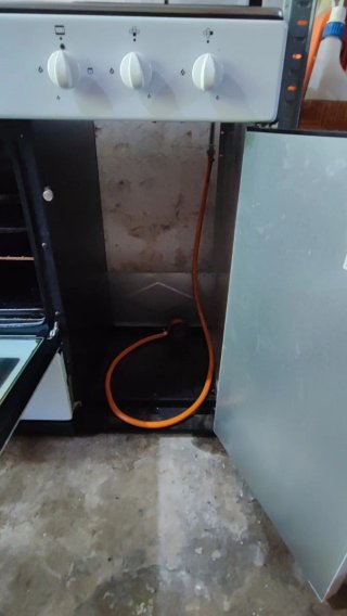 Cocina de gas Meireles con horno