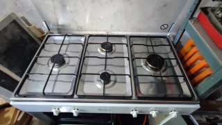 Cocina de gas Meireles con horno