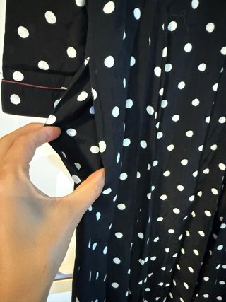 Vestido Largo Zara Lunares