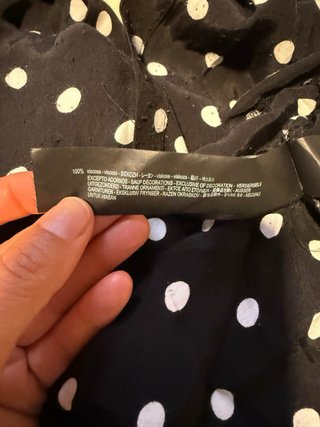 Vestido Largo Zara Lunares