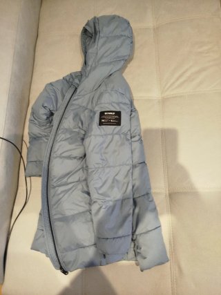 Abrigo Ecoalf azul talla 8