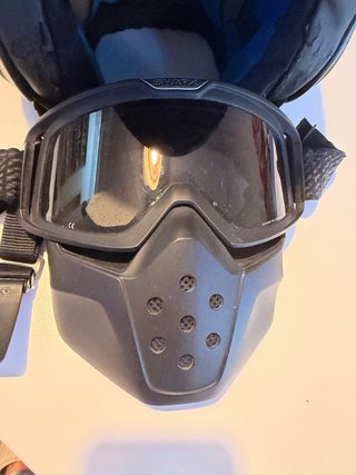 Casco Shark con Gafas y Máscara