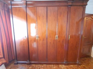 Armario de madera 4 cuerpos