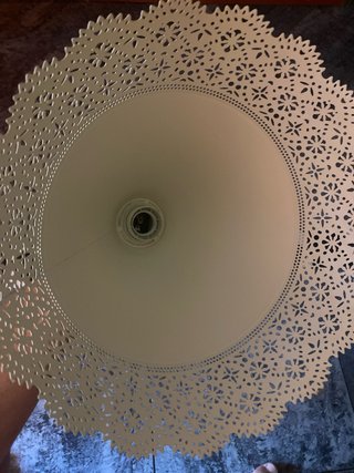 Lámpara colgante IKEA blanca