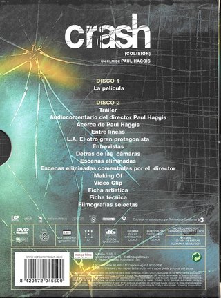 DVD Crash Director's Cut 2 Discos Estuche