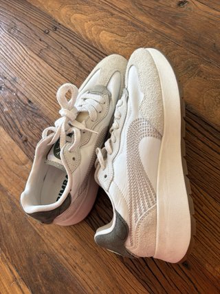 Deportivas Bimba y Lola Beige/Blanco