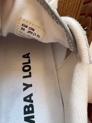 Deportivas Bimba y Lola Beige/Blanco