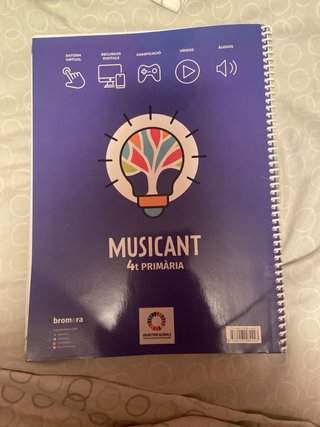 Libro Música 4 Primaria Musicant