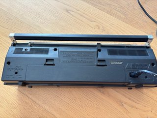 Sanyo M7010K radio cassette vintage
