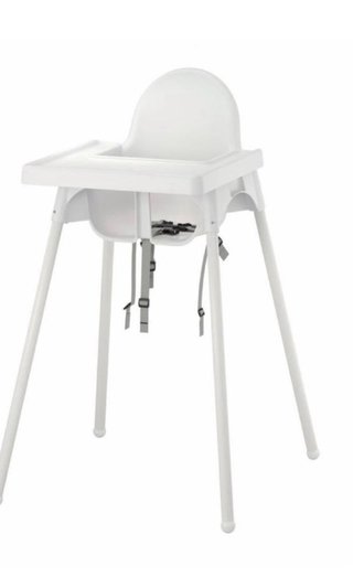 Trona IKEA Blanca Bebé