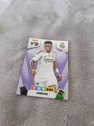 Lote 4 Cartas Fútbol Vinicius Jr. Real Madrid