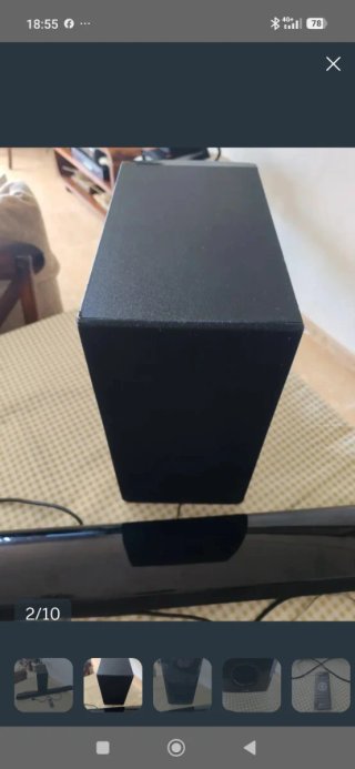 Barra de Sonido LG NB2540 con Subwoofer