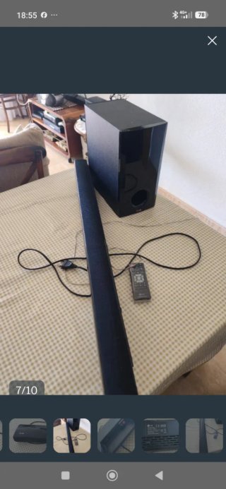 Barra de Sonido LG NB2540 con Subwoofer