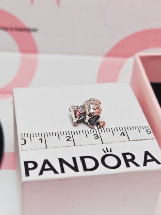 Pandora Charm Stitch con piña plata Disney
