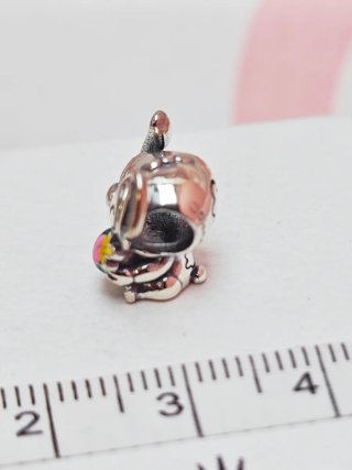 Pandora Charm Stitch con piña plata Disney