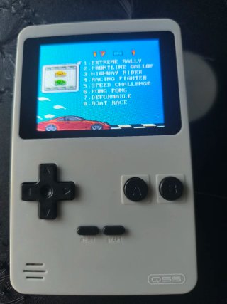 Consola Retro QSS Gris