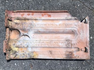Teja plana Francisco Ramón Borja