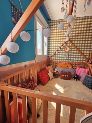 Cama Montessori Casita 135x190 cm