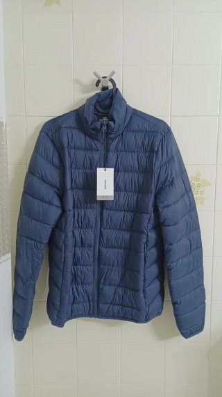 Plumas Hombre Azul Marino Talla XS