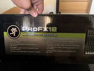 Mesa de Mezclas Mackie ProFX12 USB