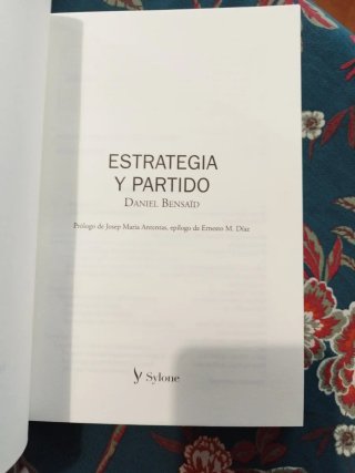 Estrategia y partido
