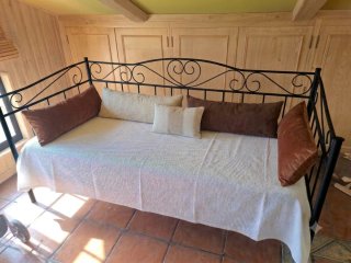 Sofá Cama Diván Forja Negro