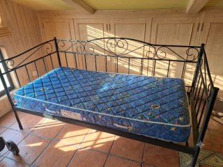 Sofá Cama Diván Forja Negro