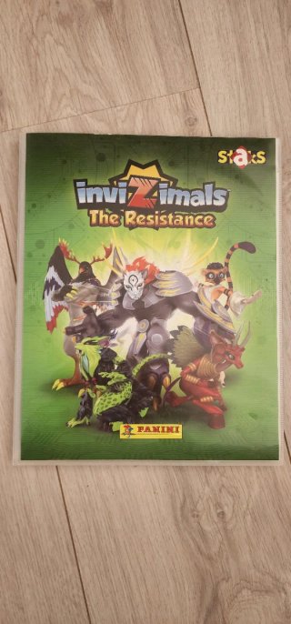 Álbum Invizimals The Resistance Panini