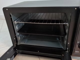 Horno Eléctrico Portátil Negro