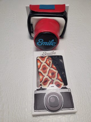 Correa y funda para cámara Smile universal