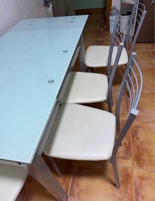 Set di 4 sedie da cucina