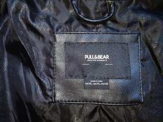 Chaqueta Cuero Pull&Bear Talla XL