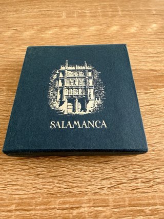 Moneda Plata Salamanca Patrimonio de la Humanidad