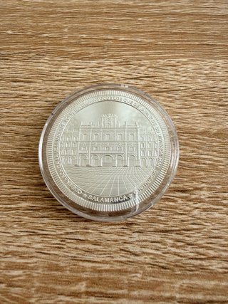 Moneda Plata Salamanca Patrimonio de la Humanidad