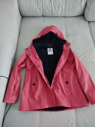 Abrigo Batela Talla 10 Color rosa