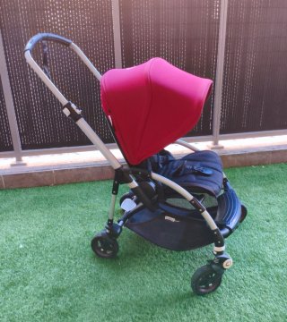 Bugaboo Bee 5 Silla de Paseo Roja