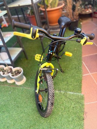 Bicicleta infantil B'TWIN 16 con dibujo