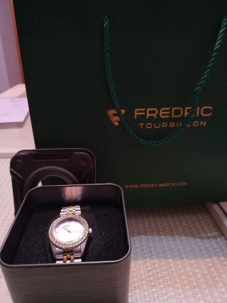 Reloj Frederic Mujer Oro y Plata