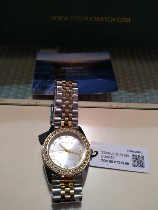 Reloj Frederic Mujer Oro y Plata