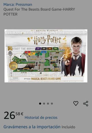 Juego de mesa Harry Potter Magical Beasts
