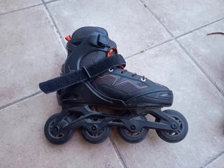 Patines en línea Oxelo Negro Talla ajustable 35-38