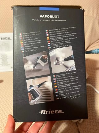 Pulitore a mano Ariete Vaporijet. Nuovo