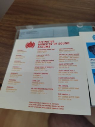Ministry of Sound Sessions doble CD