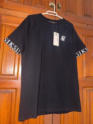 Camiseta SikSilk Negra Talla M